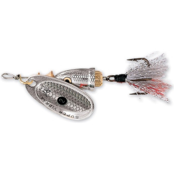 Блесна вращающаяся BLUE FOX Vibrax Foxtail 4 г, мушка, SSDX (BFX1-SSDX)